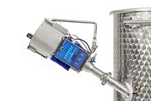 Container agitator for liquidsstainless steel
