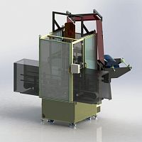 Stretch sleeve label applicator ETIRA STAM-Aautomaticfor bottlesfor the pharmaceutical industry