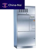 Floor-standing washer-disinfector front-loading