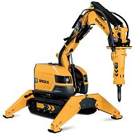 Remote-controlled demolition robot BROKK 170compactfor the nuclear industry