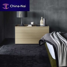 Contemporary chest of drawers Surfacewoodenlacquered MDFsteel
