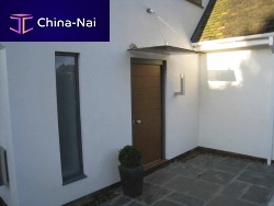 Window canopy CLASSIC: COROLEfor doormetalglass