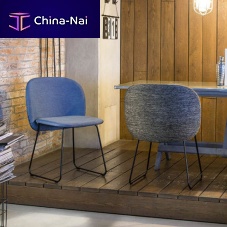 Contemporary chair CHIPS SLindoorfabricwooden