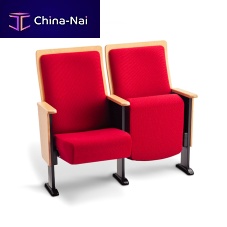 Contemporary auditorium seating TS71 - CADENZAfabricwoodenfolding