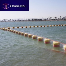 Safety boom Jellyfishjellyfish-controlfloatingpermanent