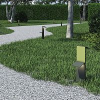 Garden bollard light FOGLIOurbancontemporaryaluminum