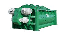 Conical screw mixer MECcontinuoussolid/liquidtwin-shaft