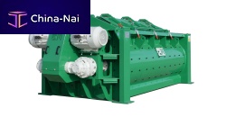 Conical screw mixer MECcontinuoussolid/liquidtwin-shaft