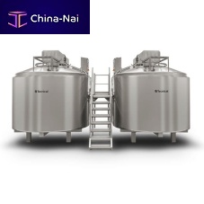Stainless steel curdling tank