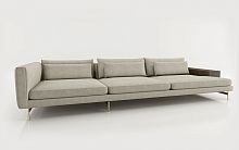 Corner sofa CASUALcontemporaryfabricbeige