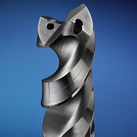 Solid drill bit multi-purposecarbidewith internal coolant