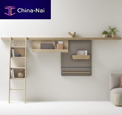 Wall-mounted shelving system ZUTIKcontemporarysolid woodhome