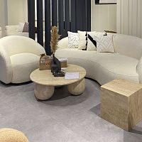 Contemporary coffee table 20woodentravertinetravertine base