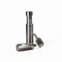 Solid carbide milling cutter dovetailprofileconical