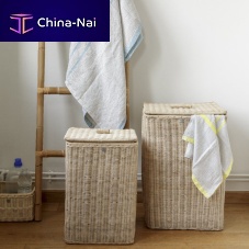 Rattan laundry basket B1Ncotton