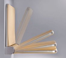 Folding shower seat BODY+SOULwall-mountedmetalcommercial