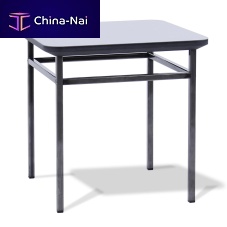 Contemporary table SEVENTYmetalmetal basesquare