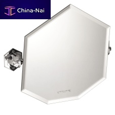 Wall-mounted bathroom mirror 83 109 583contemporarychromenickel