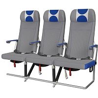 Aircraft cabin seat TISEAT E2 S-LINEfor passengerswith armrestswith table