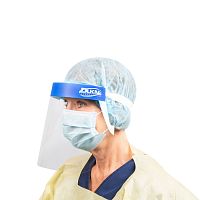 Polyethylene face-shield CM-105full-facebox of 5anti-fog coating