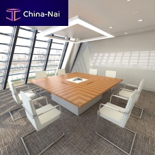 Contemporary boardroom table INFINITYwoodenwooden baserectangular