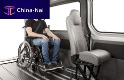 Wheelchair fixation strap bodyshoulder