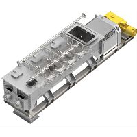 Paddle mixer continuouspowderhorizontal