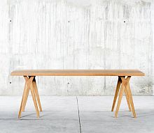 Contemporary dining table YOY oakwalnutsolid wood