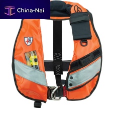 Self-inflating life jacket SKIPPER WK 150150 Nunisexwith safety harness