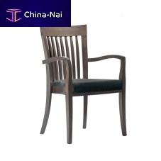 Contemporary chair MARTA STRIPES PO03indoorfabricsolid wood