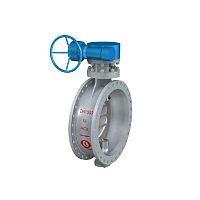 Butterfly valve with handwheelfor controlfor industrial applications