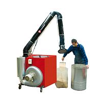 Mechanical shaker cleaning dust collector ROBUST serieshigh-efficiencyfor wood dustfor grinding dust