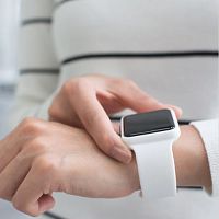 Wearable activity monitor wristwatch-type