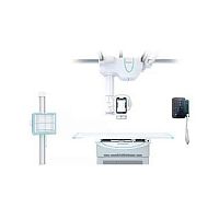 Radiography system RADspeed Pro SR5digitalfor multipurpose radiographywith ceiling-mounted swiveling tube stand