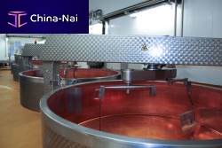 Brewing cheese vat hardeningripeninghard cheese