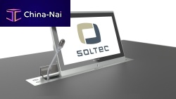 Conference table touch screen STRET156G-10recessedmotorizedretractable