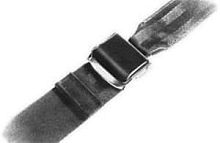 Aircraft seat belt FDC6400 for passengers1 attachment point