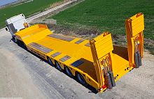 Platform trailer goosenecksingle-axletowed