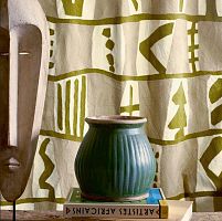Curtain fabric QILLQAYpatternedcottonacrylic