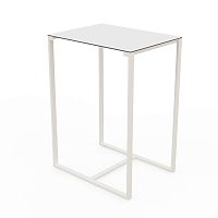 Contemporary high bar table LBS601HPLsteel baserectangular
