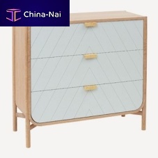 Contemporary chest of drawers MARIUSoakwood veneerMDF