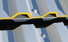 Flat roofing TEK 28sheet metalmetal lookpitch from 2% to 20%