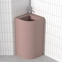 Free-standing washbasin ANGLEPietraluce®customizable1-hole