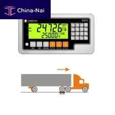 Truck axle scale weigh-in-motion