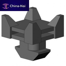 Polyamide cable tie mount 6332 K 02 SW 01 series