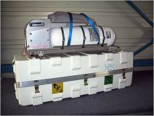 Aircraft oxygen cylinder ISSOIRE emergency