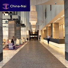 Metal textile membrane PARALLELS WAVYceiling