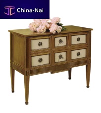 Chest of drawers with long legs SAUTEUSE : RF. 10505Louis XVI stylewoodenrectangular