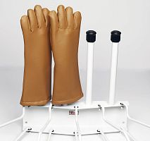 Wall-mounted X-ray glove rack 16415