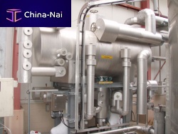 Screw compressor unit stationary